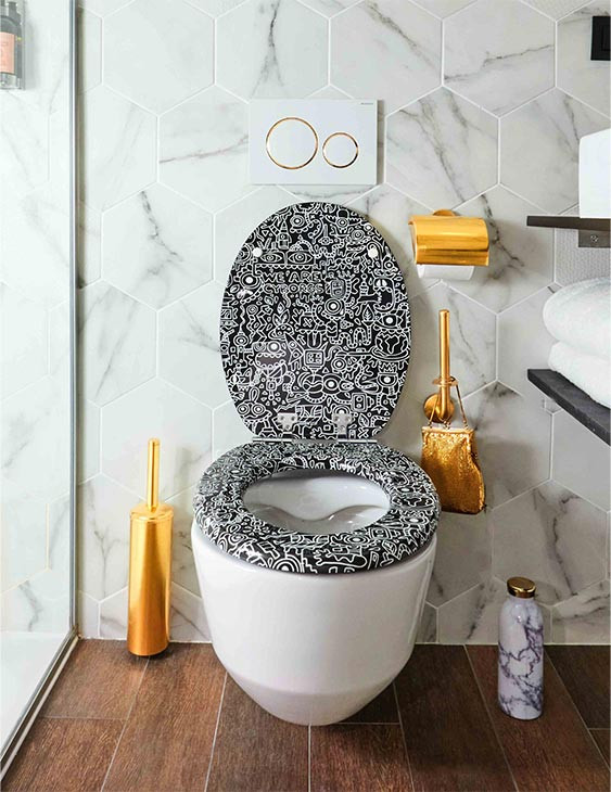 Tohaa Design - Abattant WC original de designer
